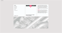 Desktop Screenshot of beninotes.ch
