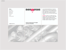 Tablet Screenshot of beninotes.ch